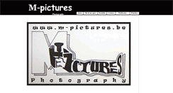 Desktop Screenshot of m-pictures.be
